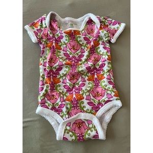 Vera Bradley 6-9 Floral Onesie